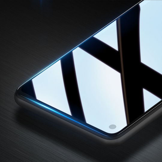 Dux Ducis 9D Vollflächig gehärtetes Glas Schwarz (Realme Narzo 50 A)