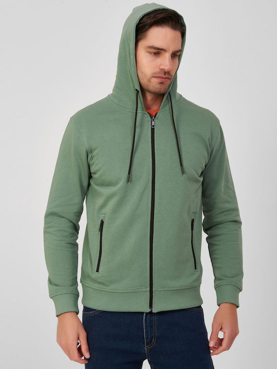 Modern fit Winfield Sweatshirt Green Light COTTON MONOCHROME ALL DAY, CASUAL, SPORT