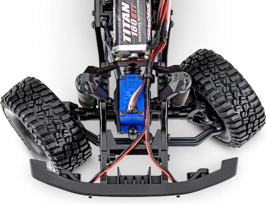 Traxxas Land Rover Defender Teleghidat Mașină Crawler Roșu