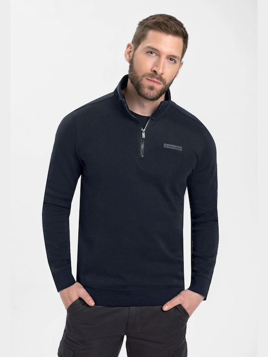 Volcano B-LINK Herren Baumwolle Overhead Sweatshirt - Marine