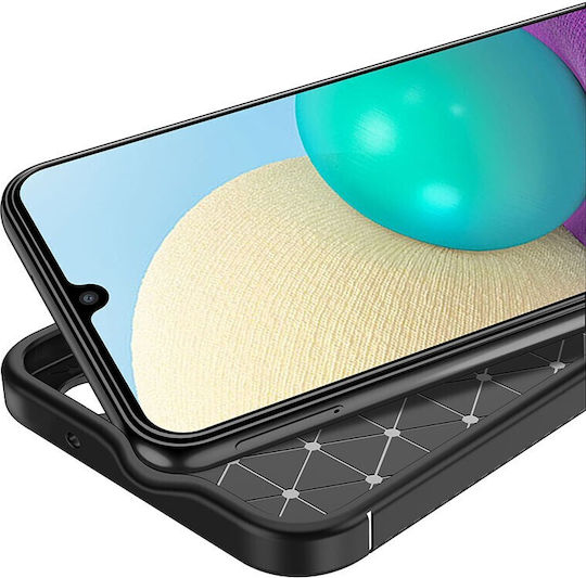 Ancus Autofocus Carbon Fiber Задна корица Пластмаса Черен (Galaxy A34)