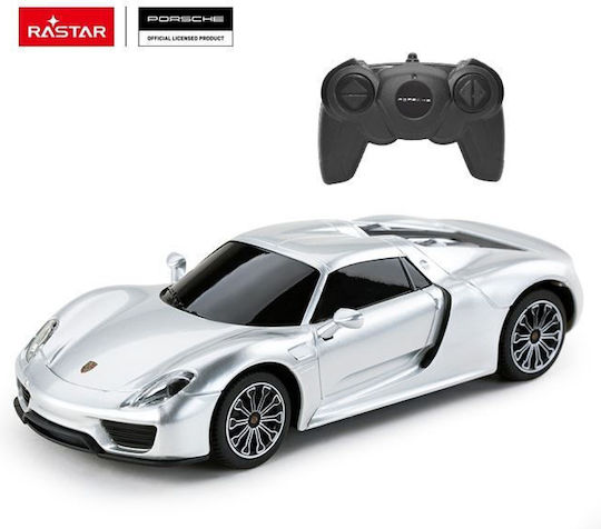 Rastar Porsche 918 Spyder Τηλεκατευθυνόμενο Αυτοκίνητο Drift Ασημί