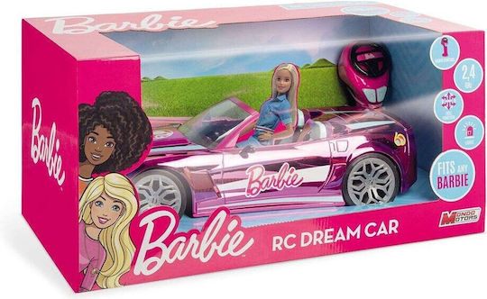 Mondo Motors Barbie Dream Car Τηλεκατευθυνόμενο Αυτοκίνητο Ροζ