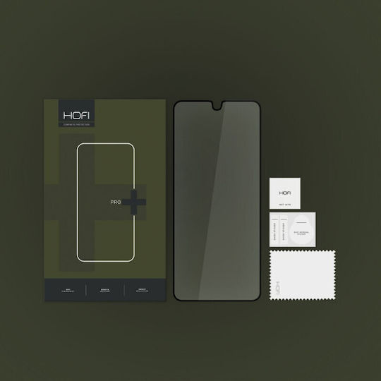 Hofi Pro+ 2.5D Full Face Tempered Glass Μαύρο (Galaxy A14)