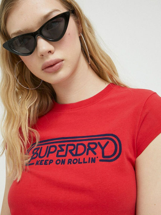 Vintage Roll With It Women's T-shirt Red