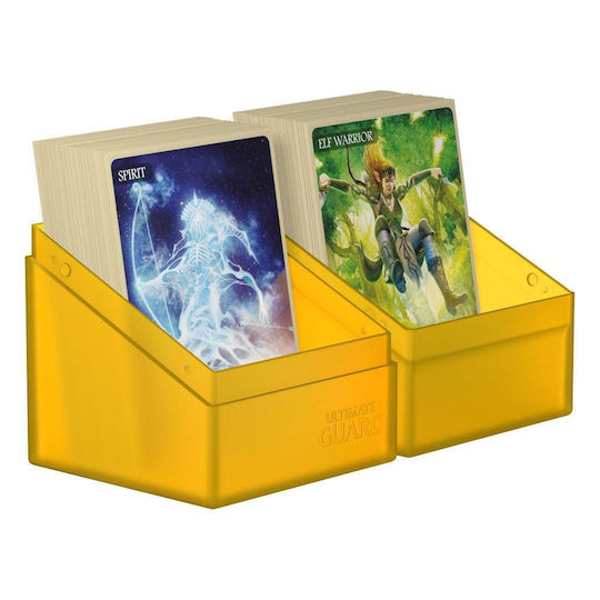 Ultimate Guard Boulder Standard Deck Box Standardgröße Bernstein