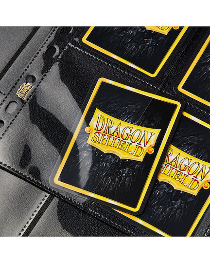 Dragon Shield 18-Джобни Непрозрачни Sideloader Страници За Карти Дисплей Карти Страници 9-Джобни Стандартен Размер 50 Броя Прозрачни