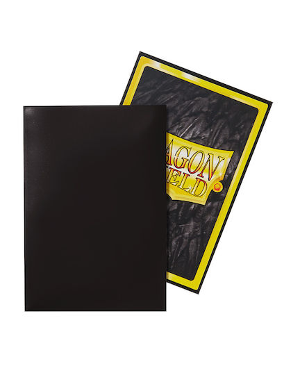 Dragon Shield Dragon Shield Japanese Size Yu-Gi-Oh Card Sleeves Japanese Size 60τμχ Black AT-10602