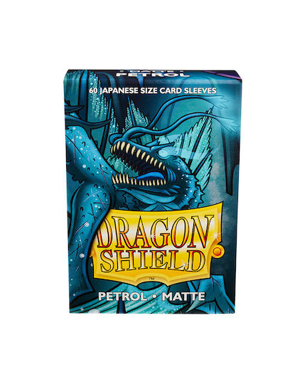 Dragon Shield YGO Dragon Shield Japanese Card Sleeves Japanese Size 60τμχ Petrol ART11120