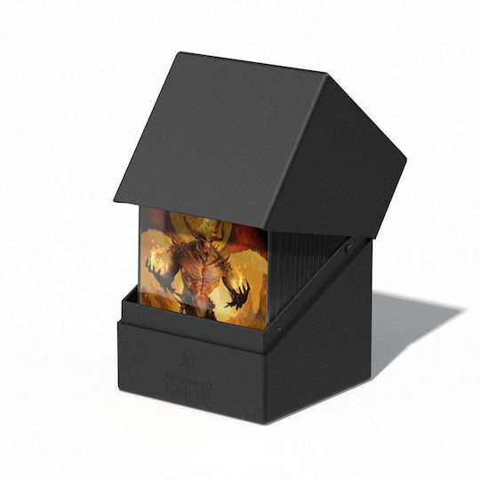 Ultimate Guard Game Accessory Boulder Deck Box (Return To Earth) Black 100τμχ