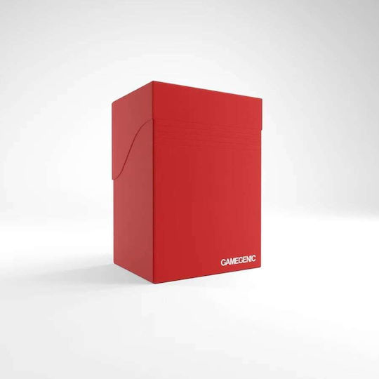 Gamegenic Deck Holder 80+ Deck Box Standard Size Red