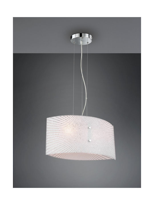 Trio Lighting Elisa Lustră O singură lumină pentru Soclu E27 Alb