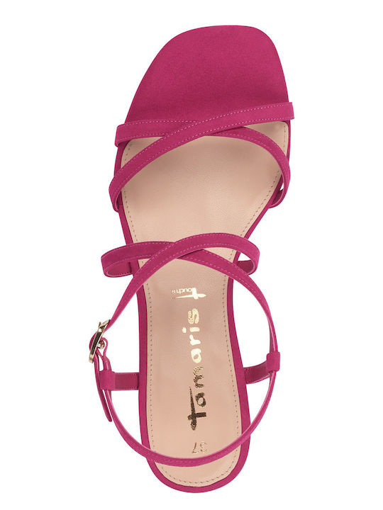Sandalen Fuchsie