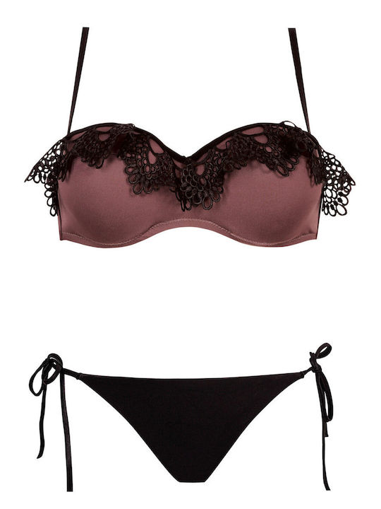 Swimwear Bikini Set Malaga-35 Brown