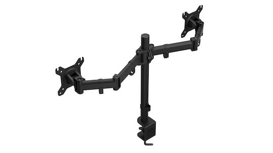Endorfy Atlas Double Стойка за 2 Монитори до 27" с Рамо Черна