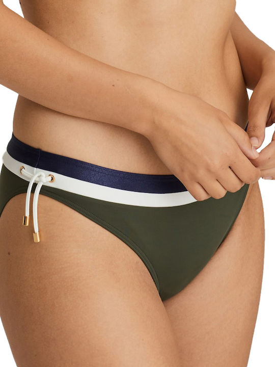 Prima Donna Ocean Drive Green Swimwear Bottom in olive green 4002050 - Green