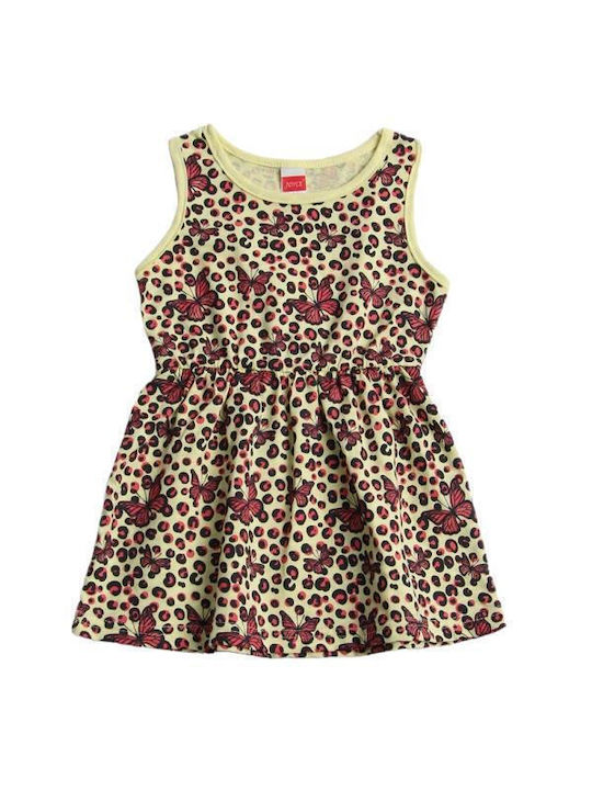 Joyce Kids Dress Sets Sleeveless Orange