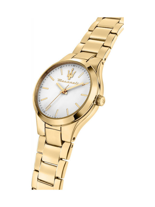 Maserati Attrazione Women's Watch with Gold Metal Bracelet