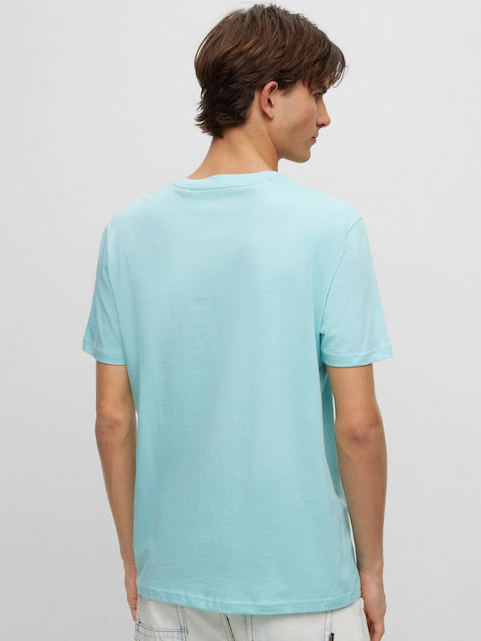 Hugo Boss Men's Short Sleeve T-shirt Light Blue