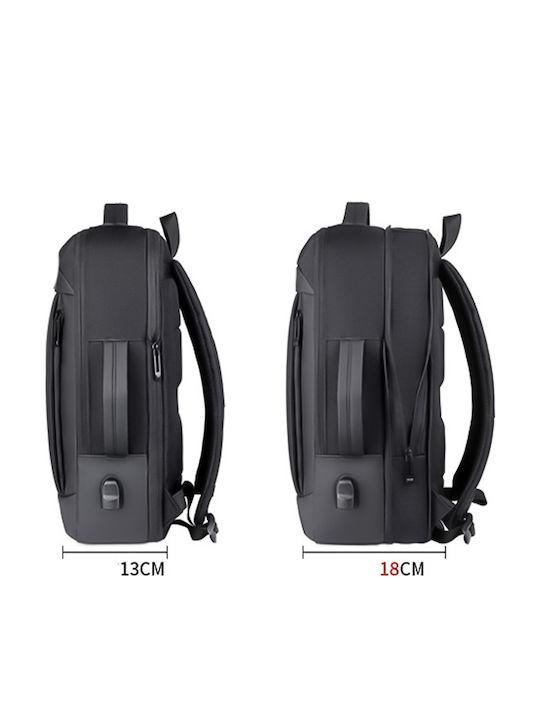 MeiNaili Rucksack Wasserdicht Schwarz