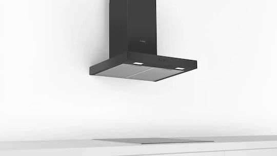 Bosch Απορροφητήρας Καμινάδα 60cm Μαύρος