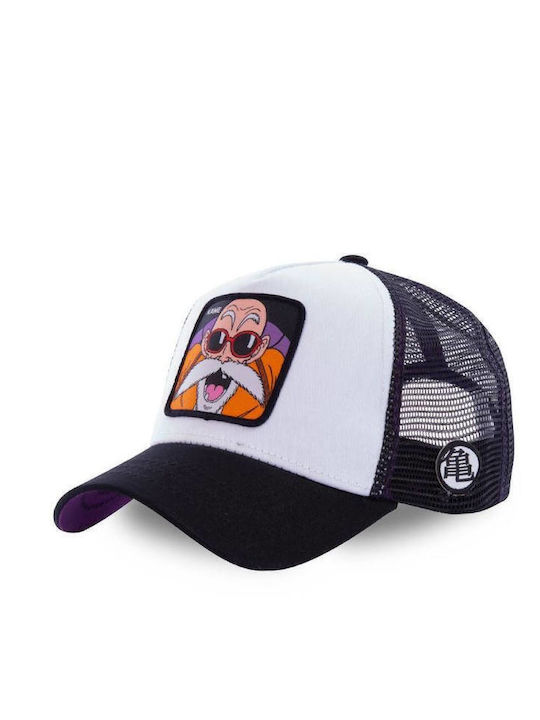 Capslab Kame Classic Herren Trucker Jockey Schwarz CL/DBZ2/1/KAM4