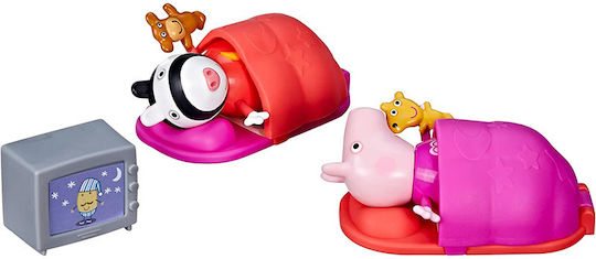 Hasbro Miniatur-Spaßspielzeug Peppa Pig Momente Übernachtung Für 3+ Jahre Mehrfach (null)
