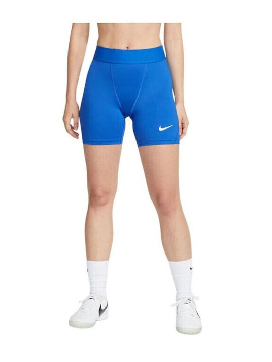 Dri-Fit Training Damen-Leggings-Shorts Formendefinition Blau