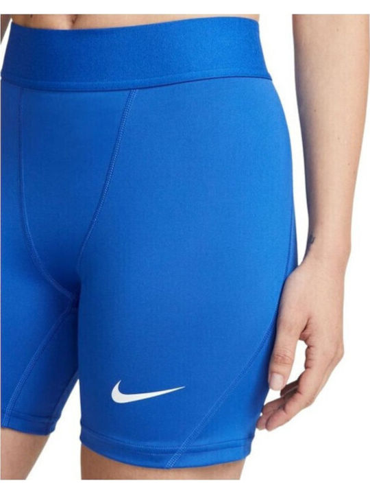 Dri-Fit Training Damen-Leggings-Shorts Formendefinition Blau