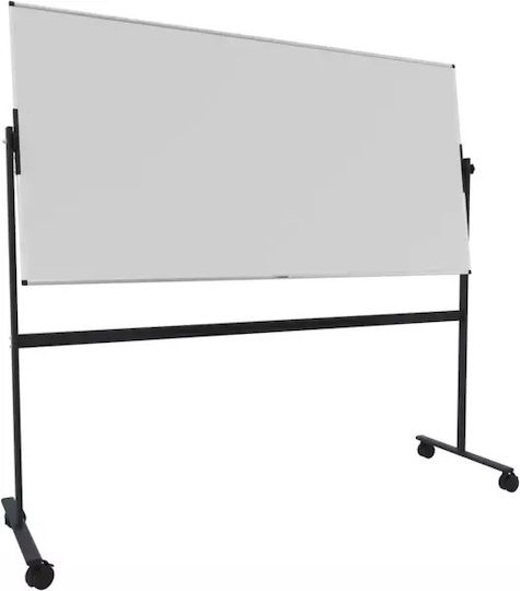 Legamaster Magnetic Tablă marker Tablă de seminar Pe roți Unite Revolving 100x200cm