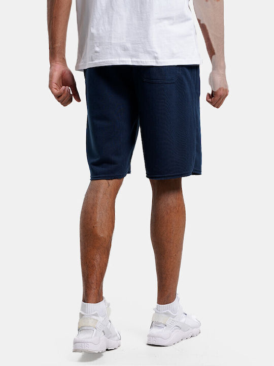 BodyTalk Αθλητική Ανδρική Βερμούδα Navy Μπλε
