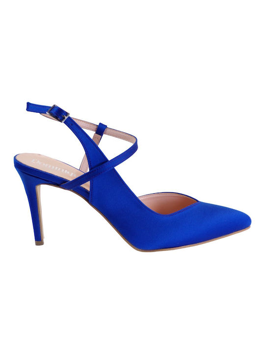 Alessandra Paggioti Pumps mit Stiletto-Absatz Royal Blue