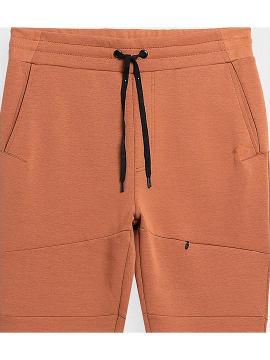 Jogginghose mit Gummizug Orange