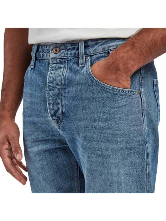 Herrenshorts Jeans Blau