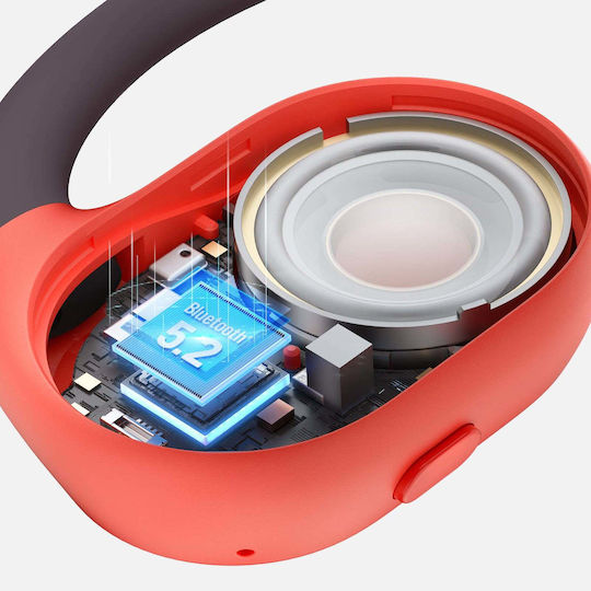 Haylou PurFree Buds Bluetooth-Freisprecheinrichtung Kopfhörer mit Schweißresistenz und Ladeetui Orange