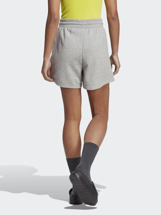 Adidas All SZN French Terry Women's High-waisted Sporty Shorts Gray