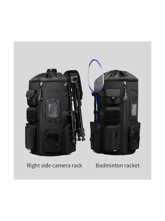 Ozuko Waterproof Mountaineering Ορειβατικό Σακίδιο 27.5lt Αδιάβροχο Μαύρο