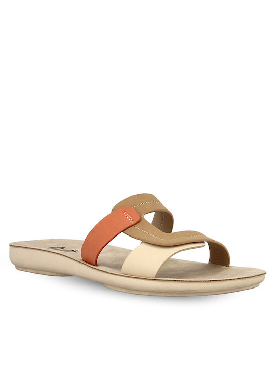 Parex Women's Flat Sandals Camel