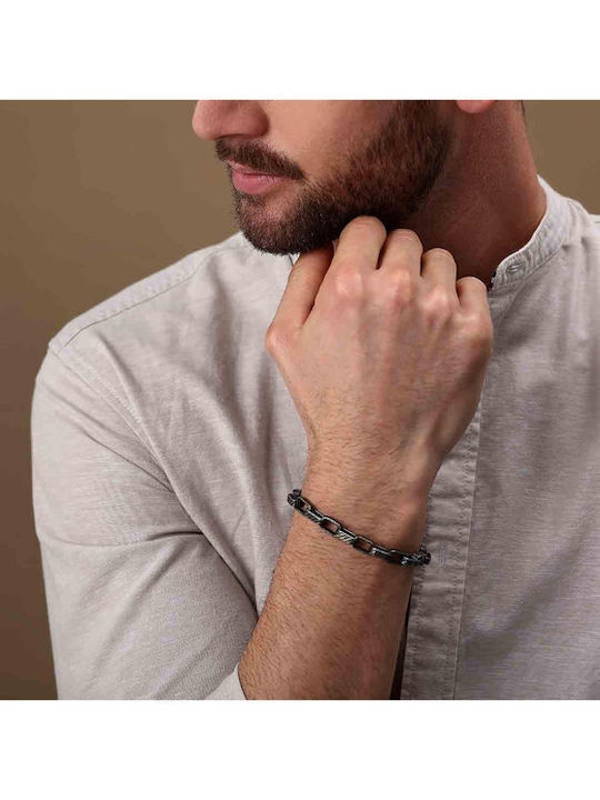 Sector Herren Armband Kette Basic aus Stahl