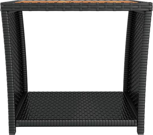 Masa Masa de lounge pentru spații exterioare mici Ratan 45x45x40buc