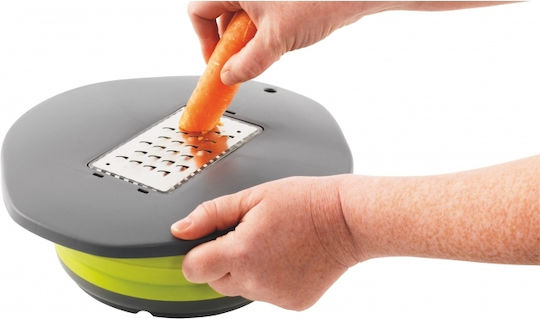 Outwell Collaps Bowl & lid with Grater Plate for Camping Green