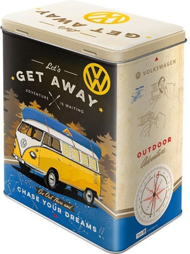Nostalgic Art Box Getreide mit Deckel Metallisch 20x14x10cm