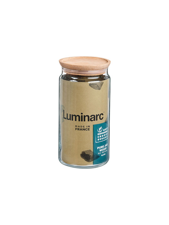 Luminarc Pav Set 6Stück Gläser Nudeln mit luftdichtem Deckel Glas 1500ml