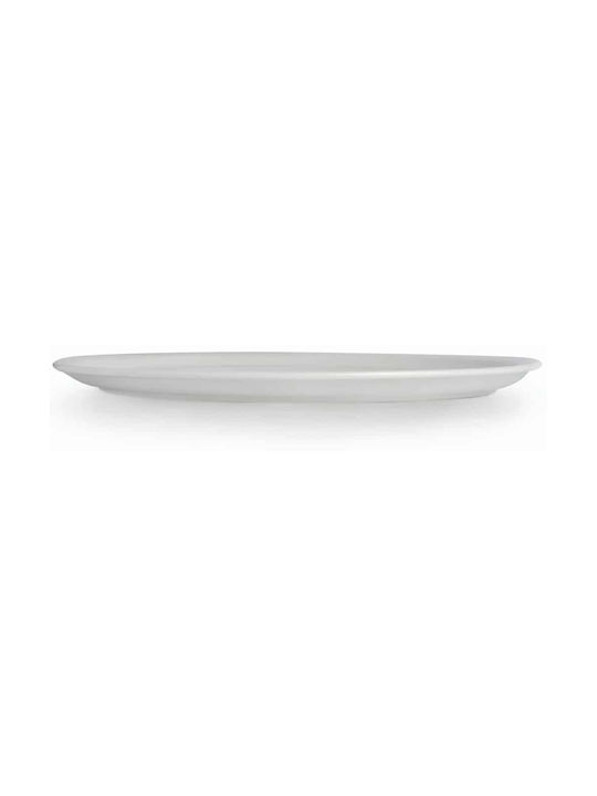 GTSA Plate Shallow made of Porcelain White with Diameter 36cm 3pcs