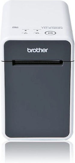 Brother TD-2125N Εκτυπωτής Ετικετών Απευθείας Μεταφοράς Serial / USB 203 dpi