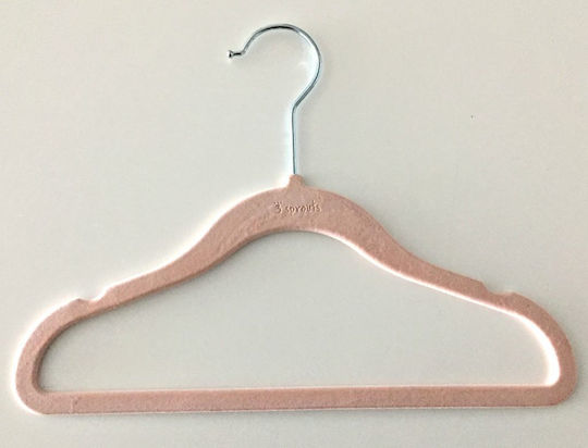 3 Sprouts Child Clothes Hanger Pink 1822-IHNELE 10pcs