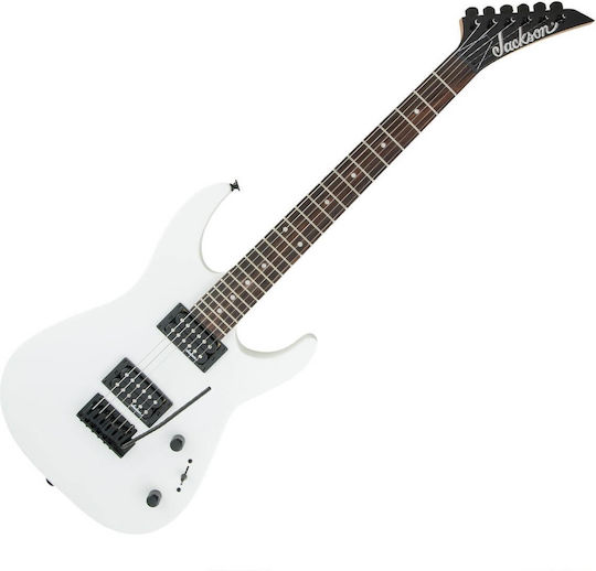 Jackson JS11 Ηλεκτρική Κιθάρα ST Style με HH Διάταξη Μαγνητών Snow White με Θήκη