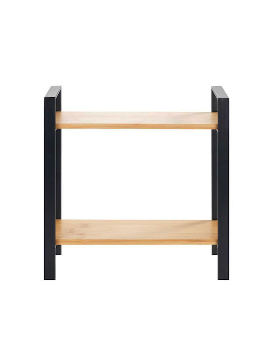 Wenko Lou Kitchen Organizer Racks Wooden in Black Colour 11x32x32cm