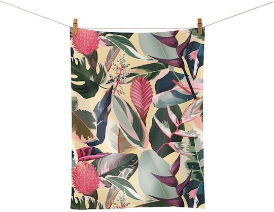 Chic Mic Tropical Escape Πετσέτα Κουζίνας από 100% Βαμβάκι 70x50cm Chic Mic Tropical Escape Πετσέτα Κουζίνας από 100% Βαμβάκι 70x50cm