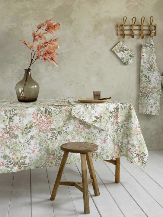 Nima Lush Șorț de Bucătărie Green / Coral 32167 1buc